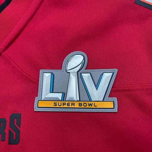 Tom Brady Tampa Bay Buccaneers Nike Super Bowl LIV Game Jersey - Picture 2 of 9
